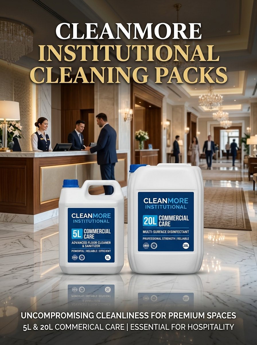 CleanMore Hospitality Bulk 5L and 20L Packs